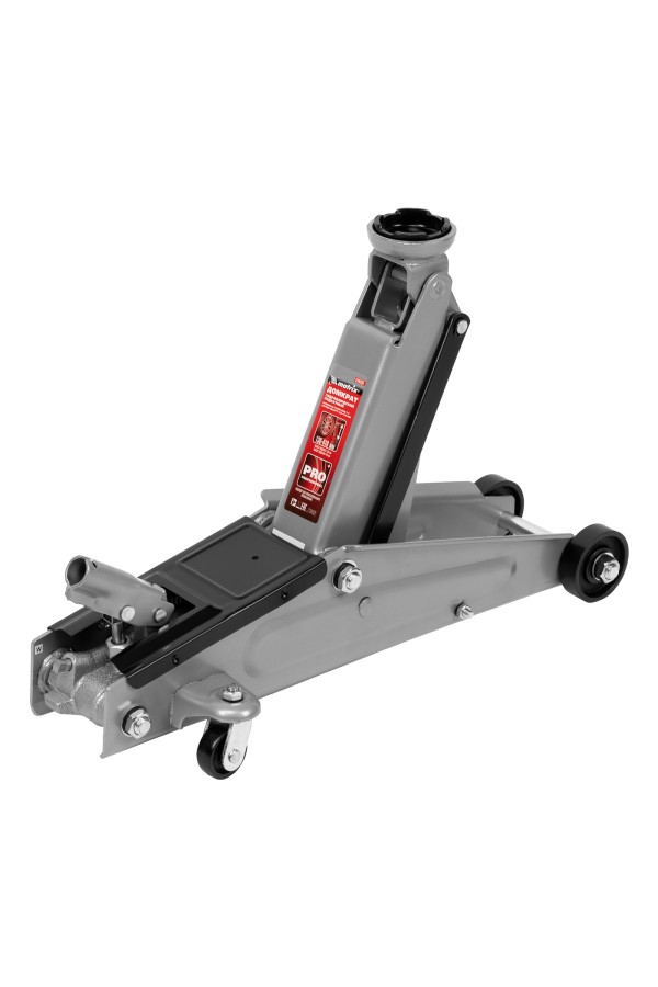 Домкрат гидравлический подкатный, 3 т, высота подъема 130-410 мм Matrix