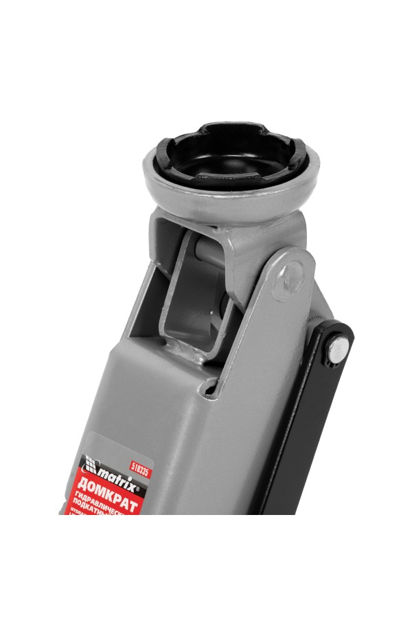 Домкрат гидравлический подкатный, 3 т, высота подъема 130-410 мм Matrix