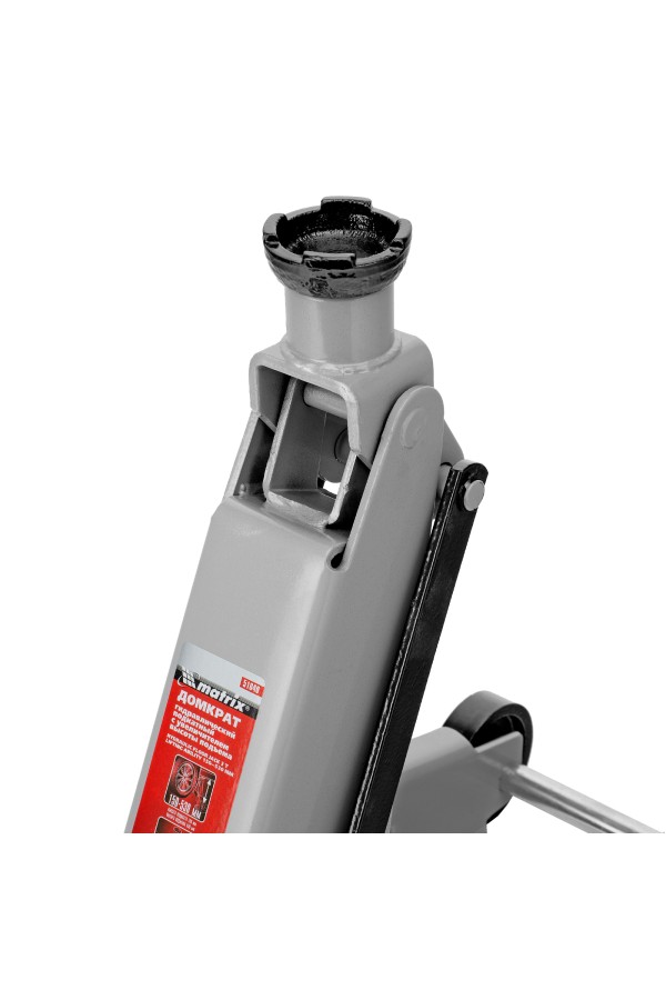 Домкрат гидравлический подкатной, 3 т, высота подъема 150-530 мм Matrix