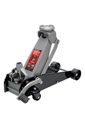 Домкрат гидравлический подкатной, 3.5 т, высота подъема 145-490 мм, с педалью Matrix