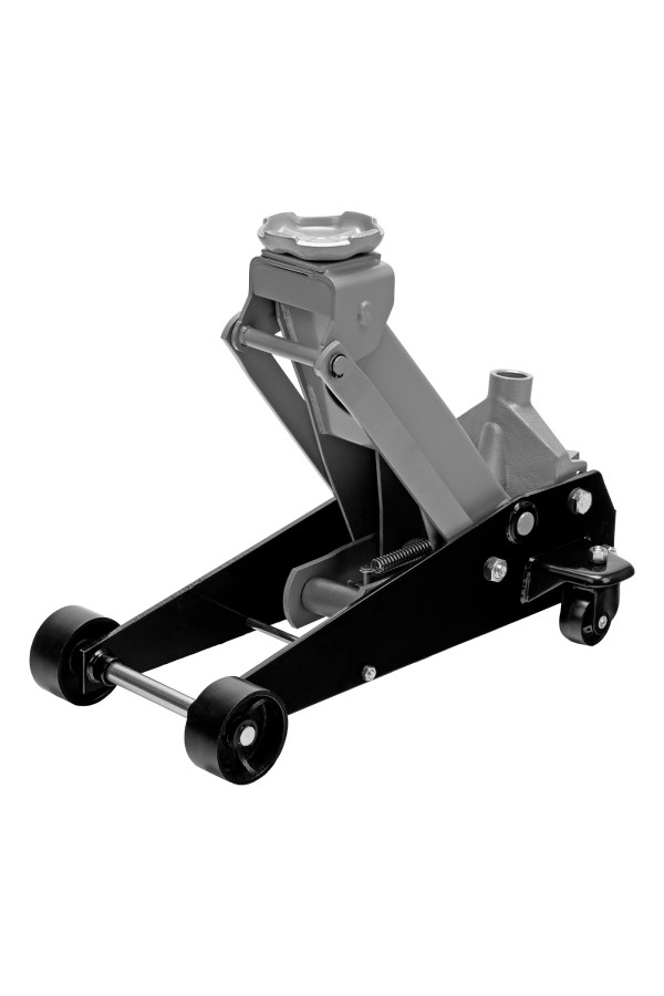 Домкрат гидравлический подкатной, 3.5 т, высота подъема 145-490 мм, с педалью Matrix