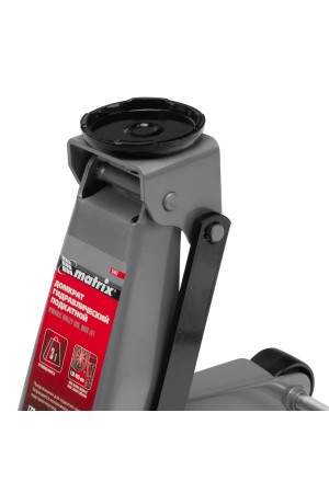 Домкрат гидравлический подкатной профессиональный, быстрый подъем, 3 т, 130-465 мм. Quick Matrix