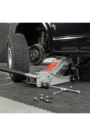 Домкрат гидравлический подкатной профессиональный, быстрый подъем, 3,5т Low Profile, Quick Lift, 100-535 мм, проф Matrix