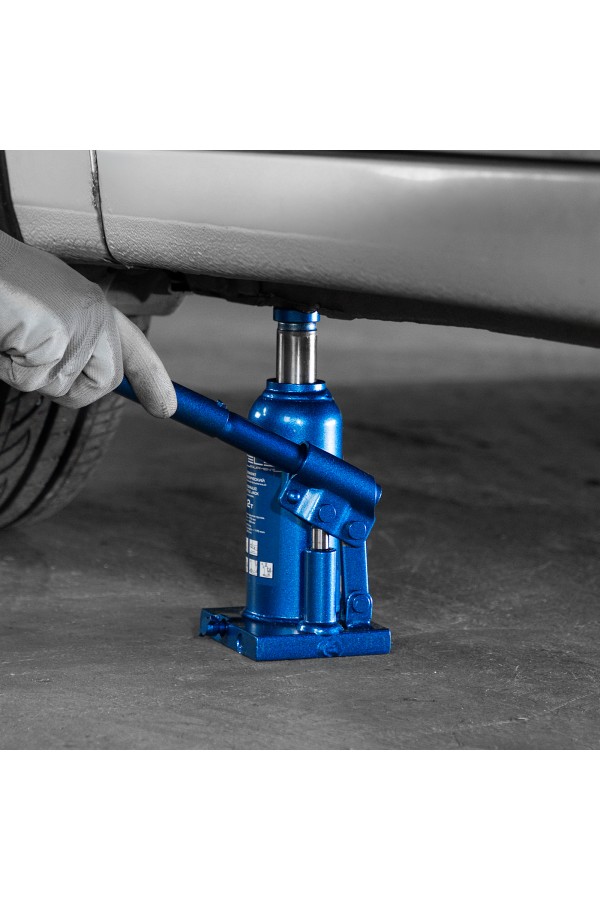 Домкрат гидравлический бутылочный телескопический, 2 т, H подъема 170-380 мм Stels