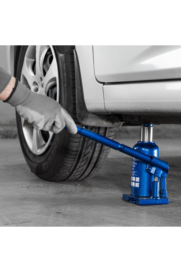 Домкрат гидравлический бутылочный телескопический, 4 т, H подъема 170-420 мм Stels