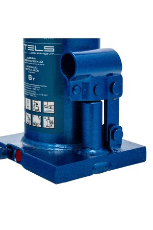 Домкрат гидравлический бутылочный телескопический, 6 т, H подъема 170-420 мм Stels