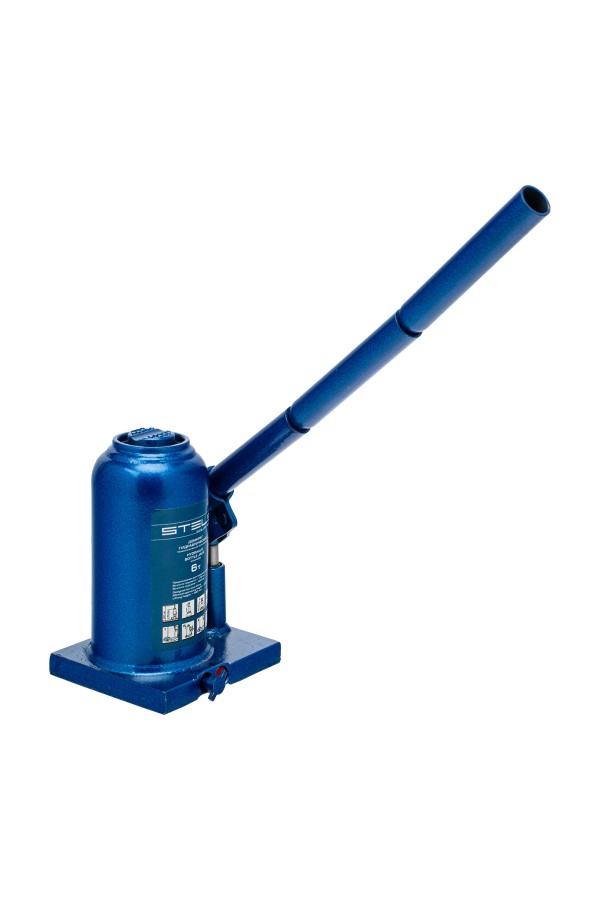 Домкрат гидравлический бутылочный телескопический, 6 т, H подъема 170-420 мм Stels