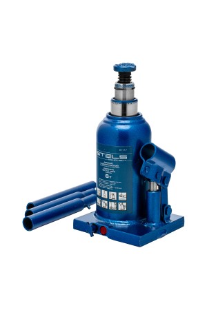 Домкрат гидравлический бутылочный телескопический, 6 т, H подъема 170-420 мм Stels