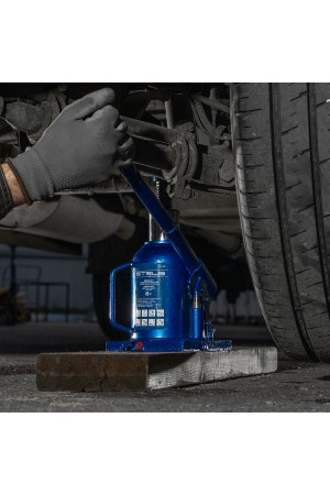 Домкрат гидравлический бутылочный телескопический, 8 т, H подъема 170-430 мм Stels