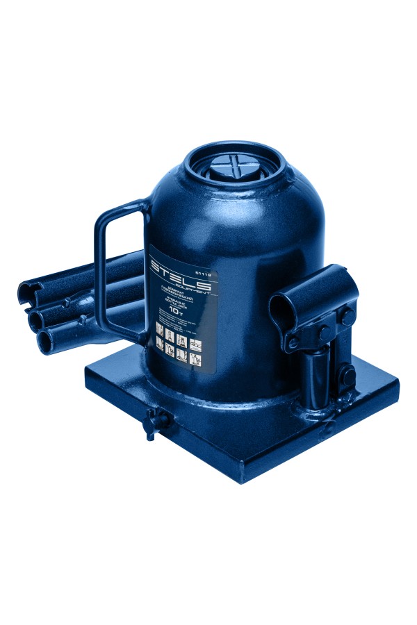 Домкрат гидравлический бутылочный телескопический, 10 т, H подъема 170-430 мм Stels