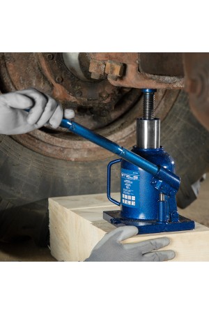 Домкрат гидравлический бутылочный телескопический, 10 т, H подъема 170-430 мм Stels