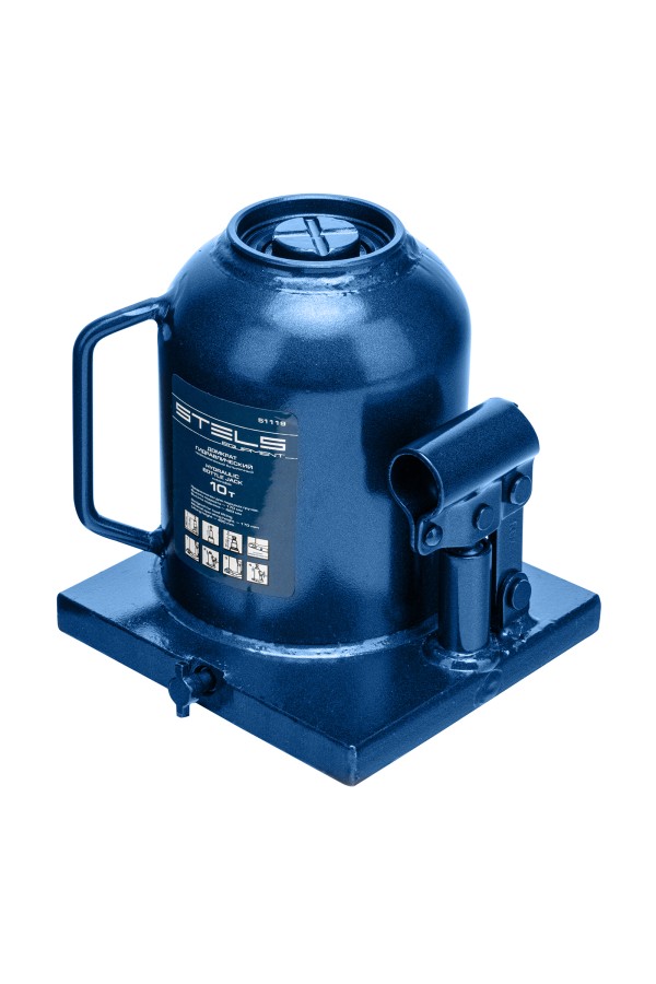 Домкрат гидравлический бутылочный телескопический, 10 т, H подъема 170-430 мм Stels