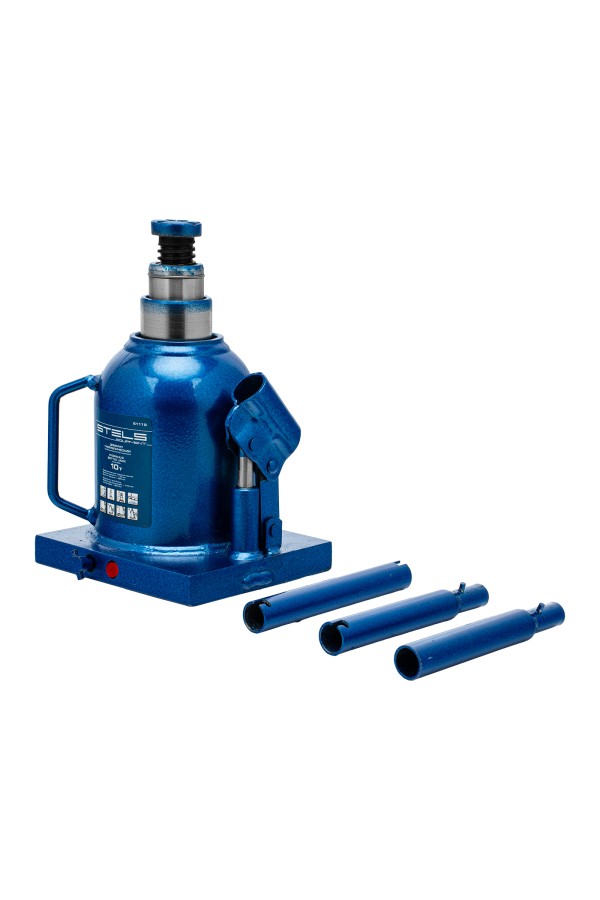 Домкрат гидравлический бутылочный телескопический, 10 т, H подъема 170-430 мм Stels