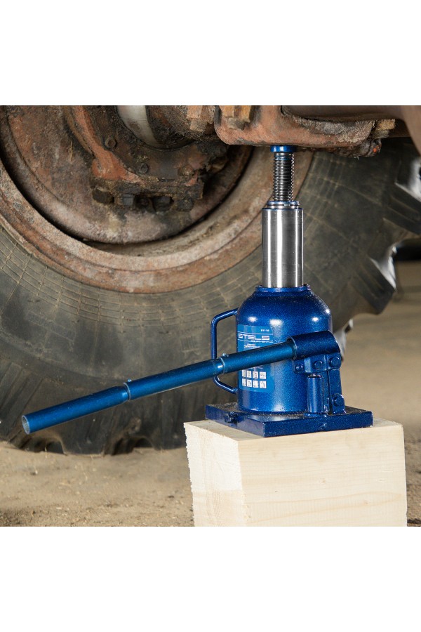 Домкрат гидравлический бутылочный телескопический, 10 т, H подъема 170-430 мм Stels