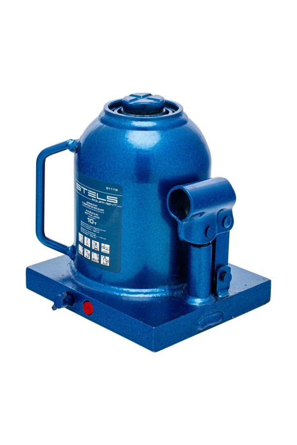 Домкрат гидравлический бутылочный телескопический, 10 т, H подъема 170-430 мм Stels