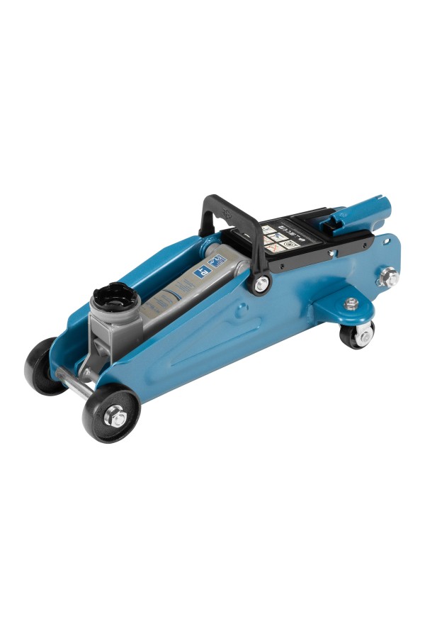 Домкрат гидравлический подкатной, 2 т, h подъема 140-340 мм, в кейсе Stels