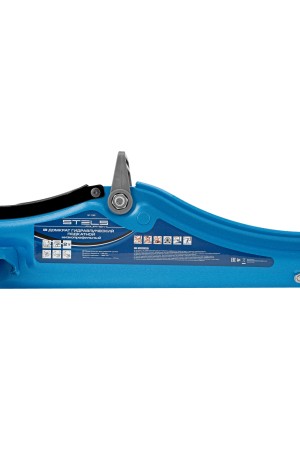 Домкрат гидравлический подкатной в пластиковом кейсе, 2 т, Low Profile, 80-380 мм Stels