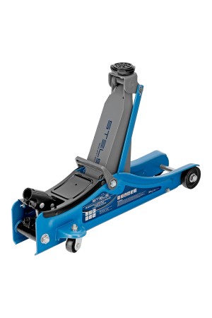 Домкрат гидравлический подкатной в пластиковом кейсе, 2 т, Low Profile, 80-380 мм Stels