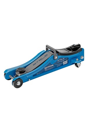 Домкрат гидравлический подкатной в пластиковом кейсе, 2 т, Low Profile, 80-380 мм Stels