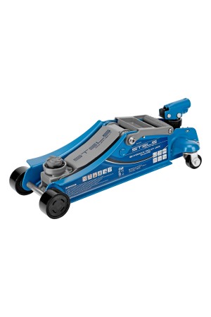 Домкрат гидравлический подкатной, поворотная рукоятка, 2 т, Low Profile, 100-350 мм Stels