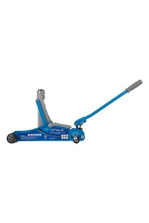 Домкрат гидравлический подкатной, поворотная рукоятка, 2 т, Low Profile, 100-350 мм Stels