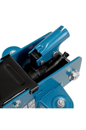 Домкрат гидравлический подкатной с фиксатором, 2.5 т, Safety Pin, 140-385 мм, в кейсе Stels