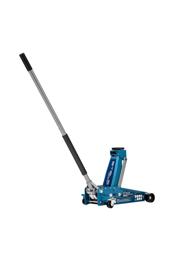 Домкрат гидравлический подкатной, быстрый подъем, 3 т, Quick, 130-465 мм, профессиональный Stels
