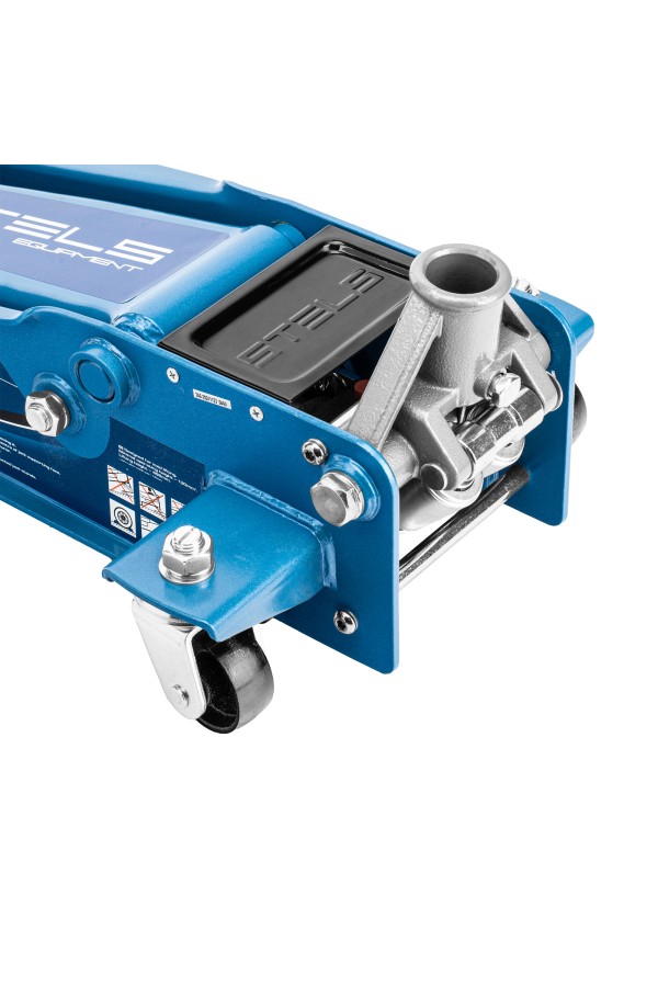 Домкрат гидравлический подкатной, быстрый подъем, 3 т, Quick, 130-465 мм, профессиональный Stels