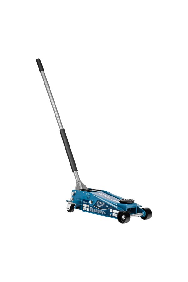 Домкрат гидравлический подкатной, быстрый подъем, 3 т, Quick, 130-465 мм, профессиональный Stels