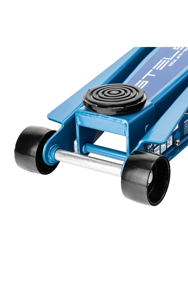 Домкрат гидравлический подкатной, быстрый подъем, 3 т, Quick, 130-465 мм, профессиональный Stels