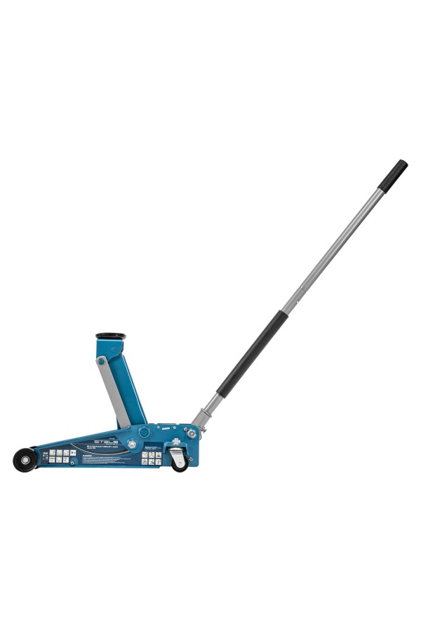 Домкрат гидравлический подкатной, быстрый подъем, 3 т, Quick, 130-465 мм, профессиональный Stels