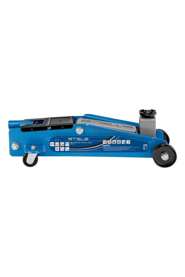 Домкрат гидравлический подкатной, высокий подъем, 3т, SUV, 190-535 мм Stels