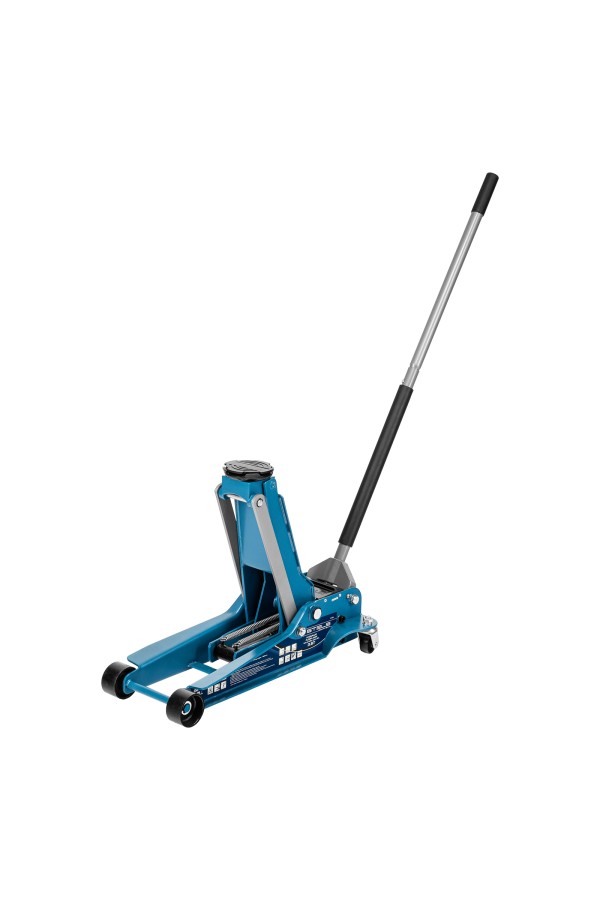 Домкрат гидравлический подкатной, быстрый подъем, 3.5т, Low Profile Quick, 100-565 мм, профессиональный Stels