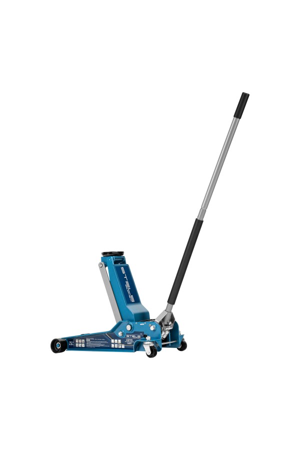 Домкрат гидравлический подкатной, быстрый подъем, 3.5т, Low Profile Quick, 100-565 мм, профессиональный Stels