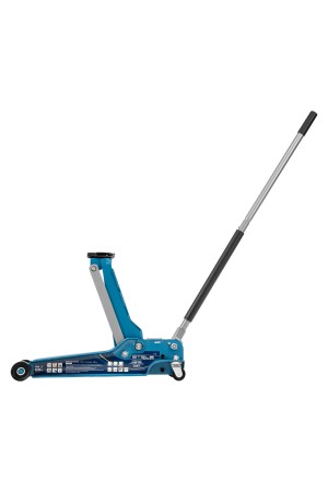 Домкрат гидравлический подкатной, быстрый подъем, 3.5т, Low Profile Quick, 100-565 мм, профессиональный Stels