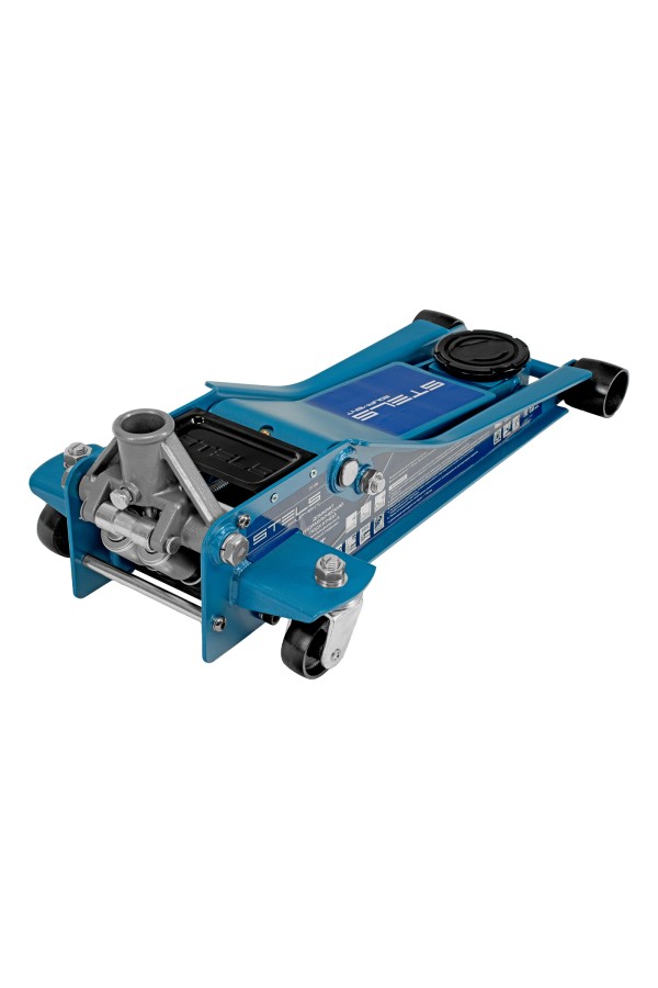 Домкрат гидравлический подкатной, быстрый подъем, 3т Low Profile Quick, 75-515 мм, профессиональный Stels