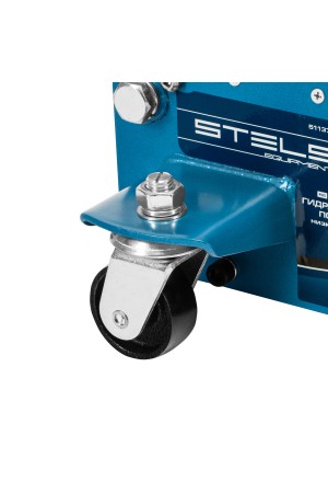 Домкрат гидравлический подкатной 3 т, быстрый подъем, Low profile quick lift, 75-505 мм, профессиональный STELS