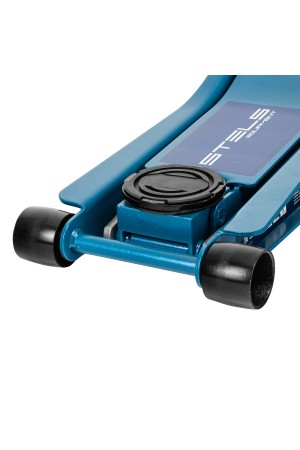 Домкрат гидравлический подкатной 3 т, быстрый подъем, Low profile quick lift, 75-505 мм, профессиональный STELS