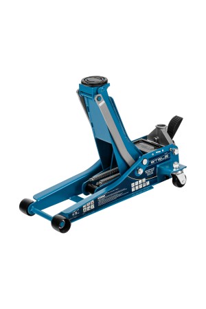 Домкрат гидравлический подкатной 3 т, быстрый подъем, Low profile quick lift, 75-505 мм, профессиональный STELS