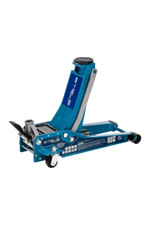 Домкрат гидравлический подкатной 3 т, быстрый подъем, Low profile quick lift, 75-505 мм, профессиональный STELS