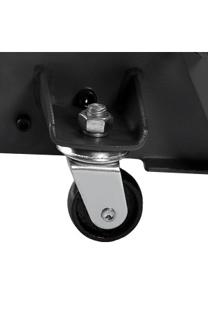 Домкрат гидравлический подкатной 3 т, с фиксатором, быстрый подъем, 135-480 мм, профессиональный Denzel