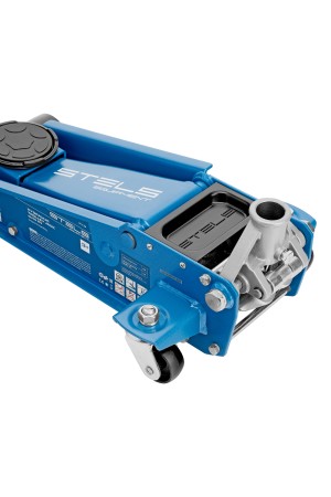 Домкрат гидравлический подкатной, 3 т, 120-450 мм, быстрый подъем, проф. Stels