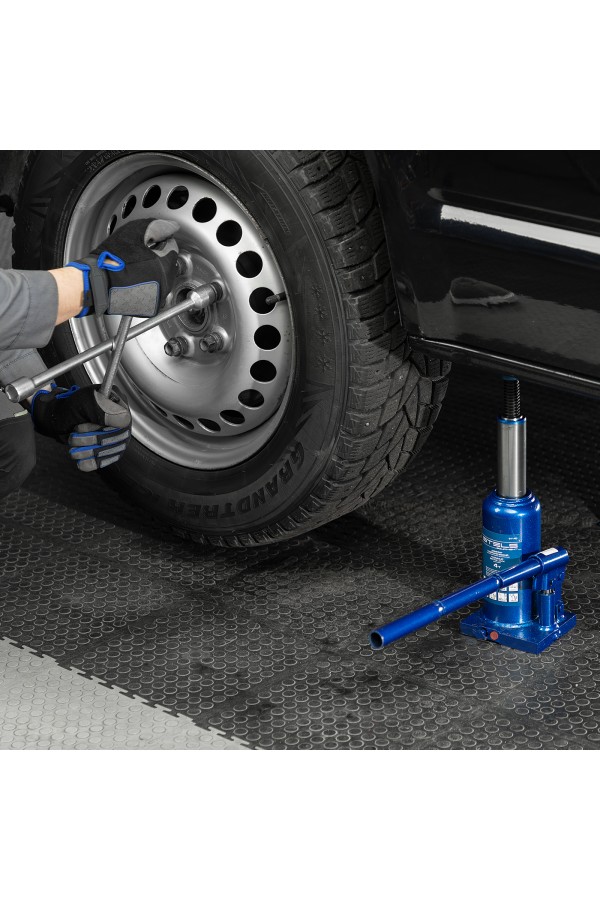 Домкрат гидравлический бутылочный телескопический, 4 т, h подъема 190-480 мм Stels
