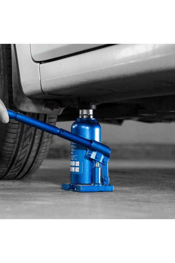 Домкрат гидравлический бутылочный телескопический, 6 т, h подъема 190-480 мм Stels