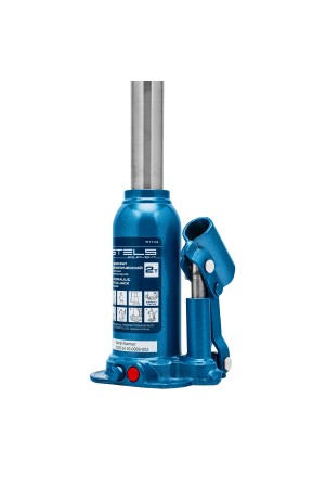 Домкрат гидравлический бутылочный телескопический, 2 т, подъем 170-380 мм Stels