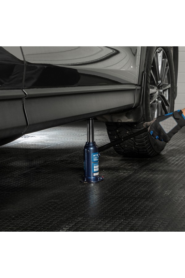 Домкрат гидравлический бутылочный телескопический, 2 т, подъем 170-380 мм Stels