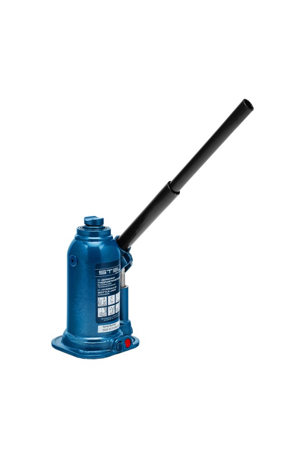 Домкрат гидравлический бутылочный телескопический, 4 т, подъем 170-420 мм Stels