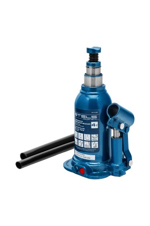 Домкрат гидравлический бутылочный телескопический, 4 т, подъем 170-420 мм Stels