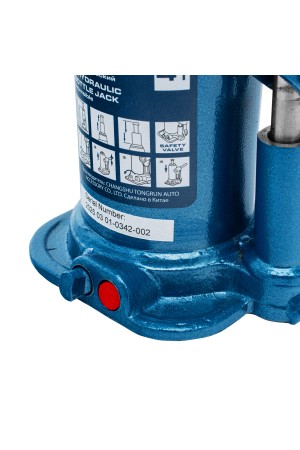 Домкрат гидравлический бутылочный телескопический, 4 т, подъем 170-420 мм Stels