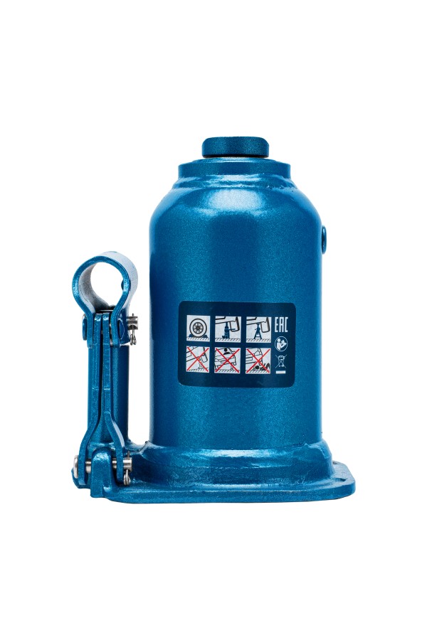 Домкрат гидравлический бутылочный телескопический, 8 т, подъем 180-410 мм Stels